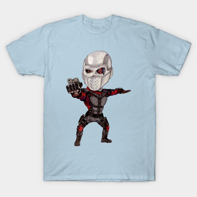 Chibi Deadshot T-Shirt by tabslabred